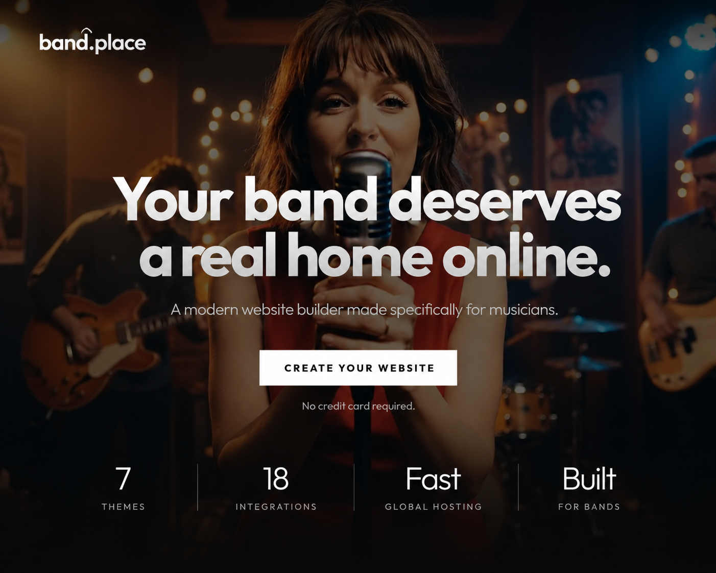 band.place is now open